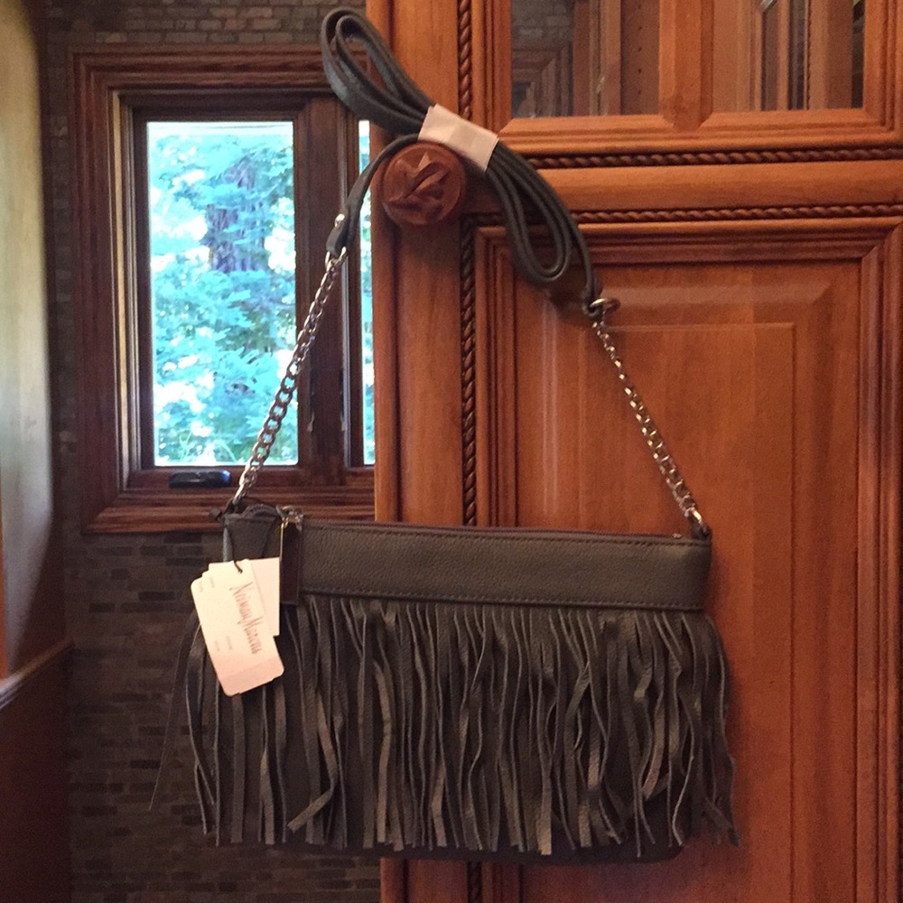 Grey purse